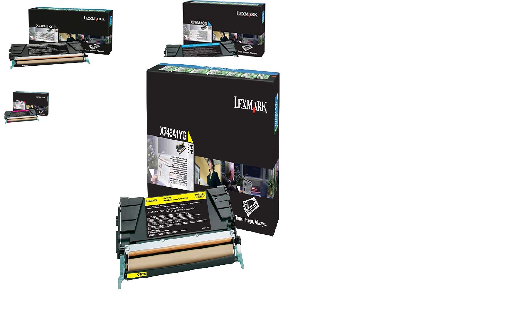 Amazon | Lexmark x748deトナーカートリッジセット(OEM